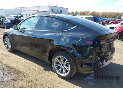 2022 Tesla Model Y Long Range Dual Motor All-Wheel Drive из США, поврежденный, VIN 7SAYGDEE9NF388304